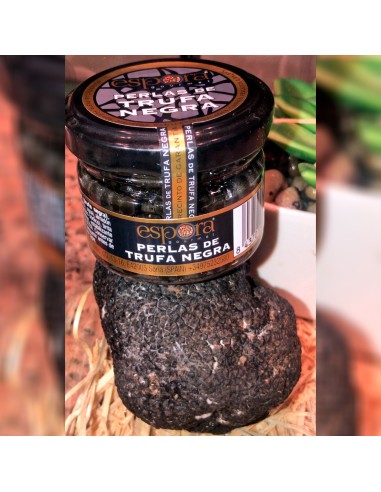 Perlas de trufa negra
